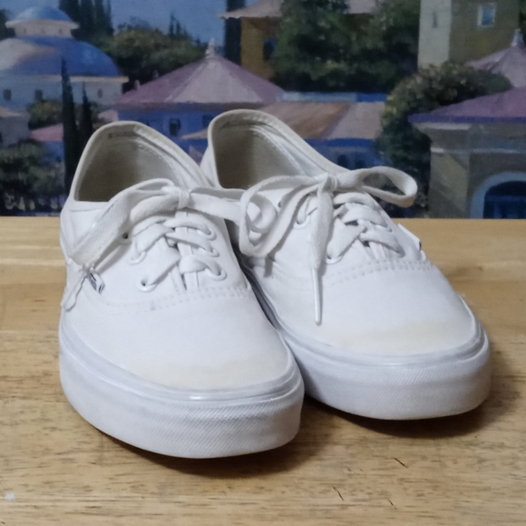 🇺🇸🏬VANS AUTHENTIC WHITE 2.0🏫📬ORIGINAL CLASSIC OLD SCHOOL.🐿LIKE 🆕 NEW! - Picture 15 of 15